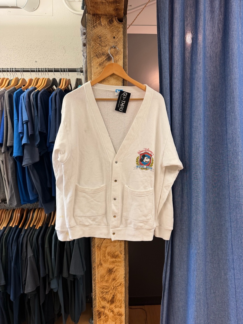 Vintage Disney button up sweater
